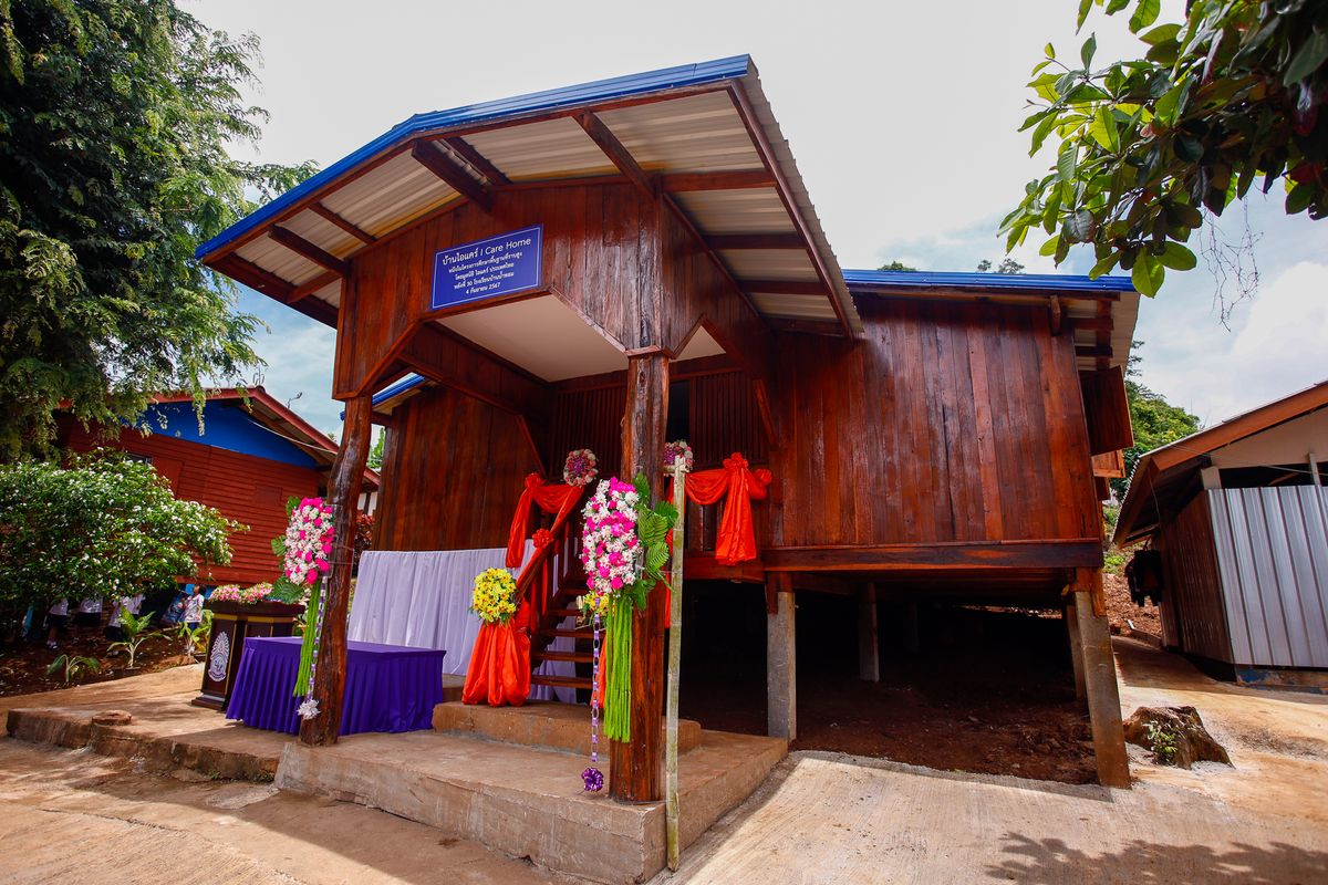 บ้านไอแคร์ หลังที่ 30 โรงเรียนบ้านน้ำหอม