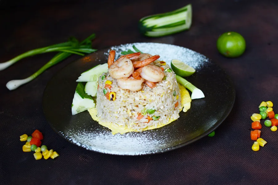 Thai Fried Rice with Shrimp