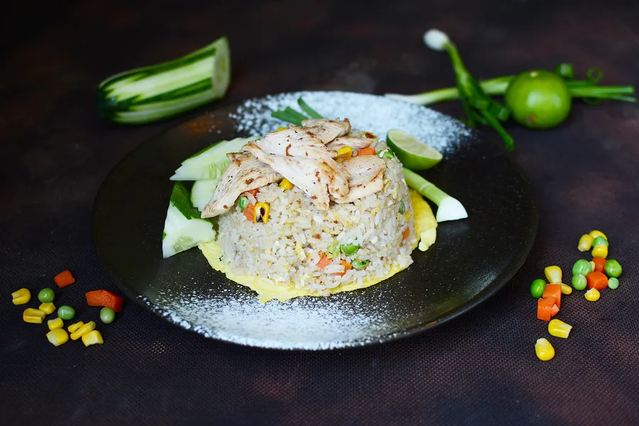 Thai Fried Rice with Chicken