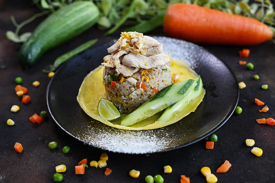 Thai Fried Rice with Pork
