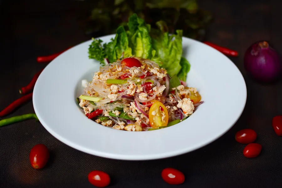 Pork Spicy Glass Noodle Salad