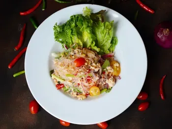 Chicken Spicy Glass Noodle Salad